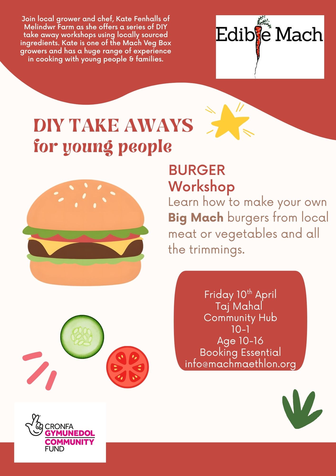 Young People Burger Workshop