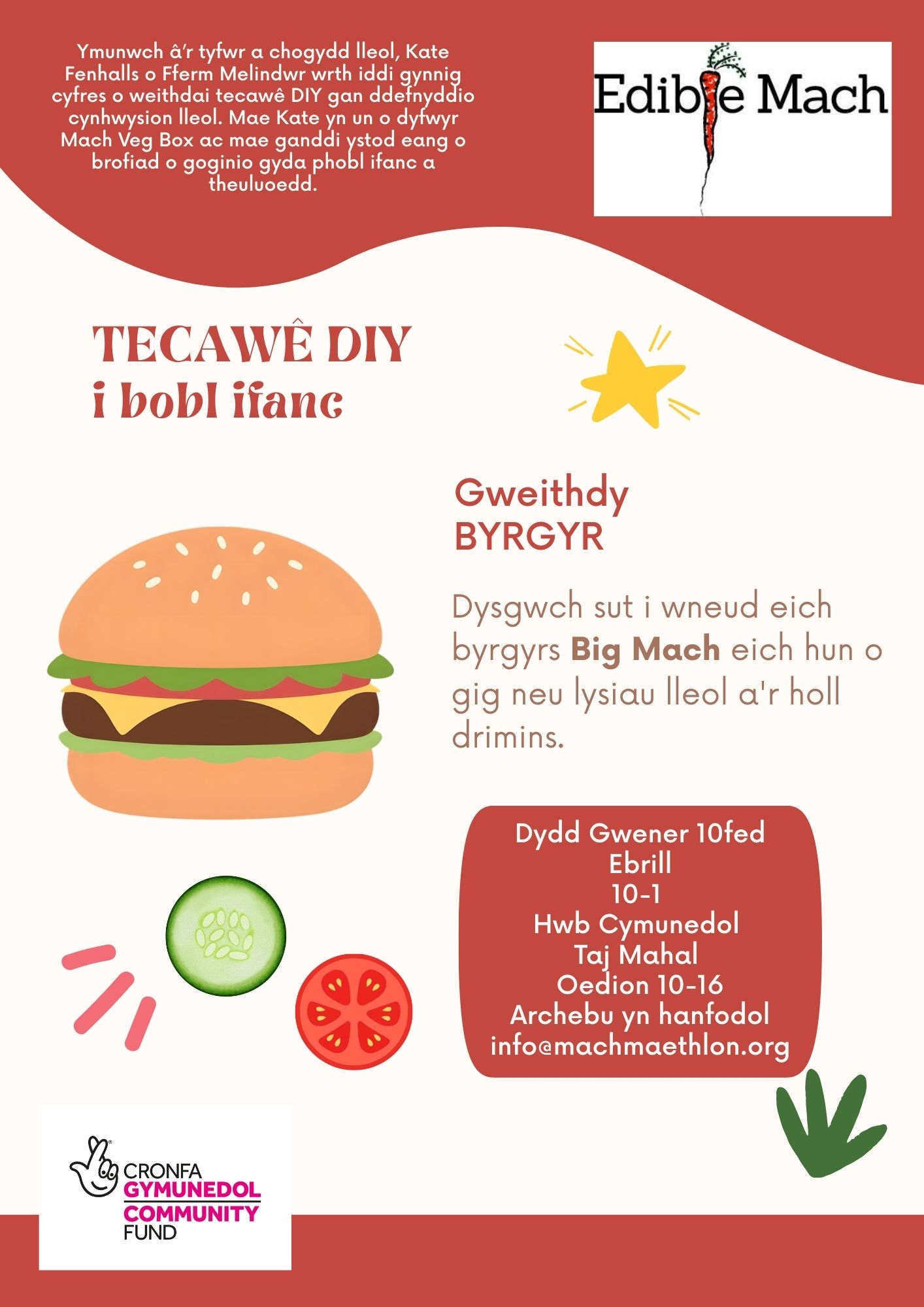 Gweithdy Byrgyr i Bobl Ifanc